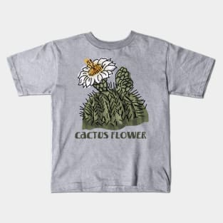 Cactus Flower Kids T-Shirt